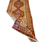 Seltener Antiker Handgeknüpfter Perser Heris Läufer Orientteppich 337x108cm