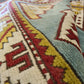 Antiker Handgeknüpfter Milas Kasak Orientteppich Zeitlose Eleganz aus der Türkei 188x122cm