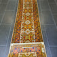 Antiker Handgeknüpfter Kasak Orientteppich Läufer aus China 304x73cm
