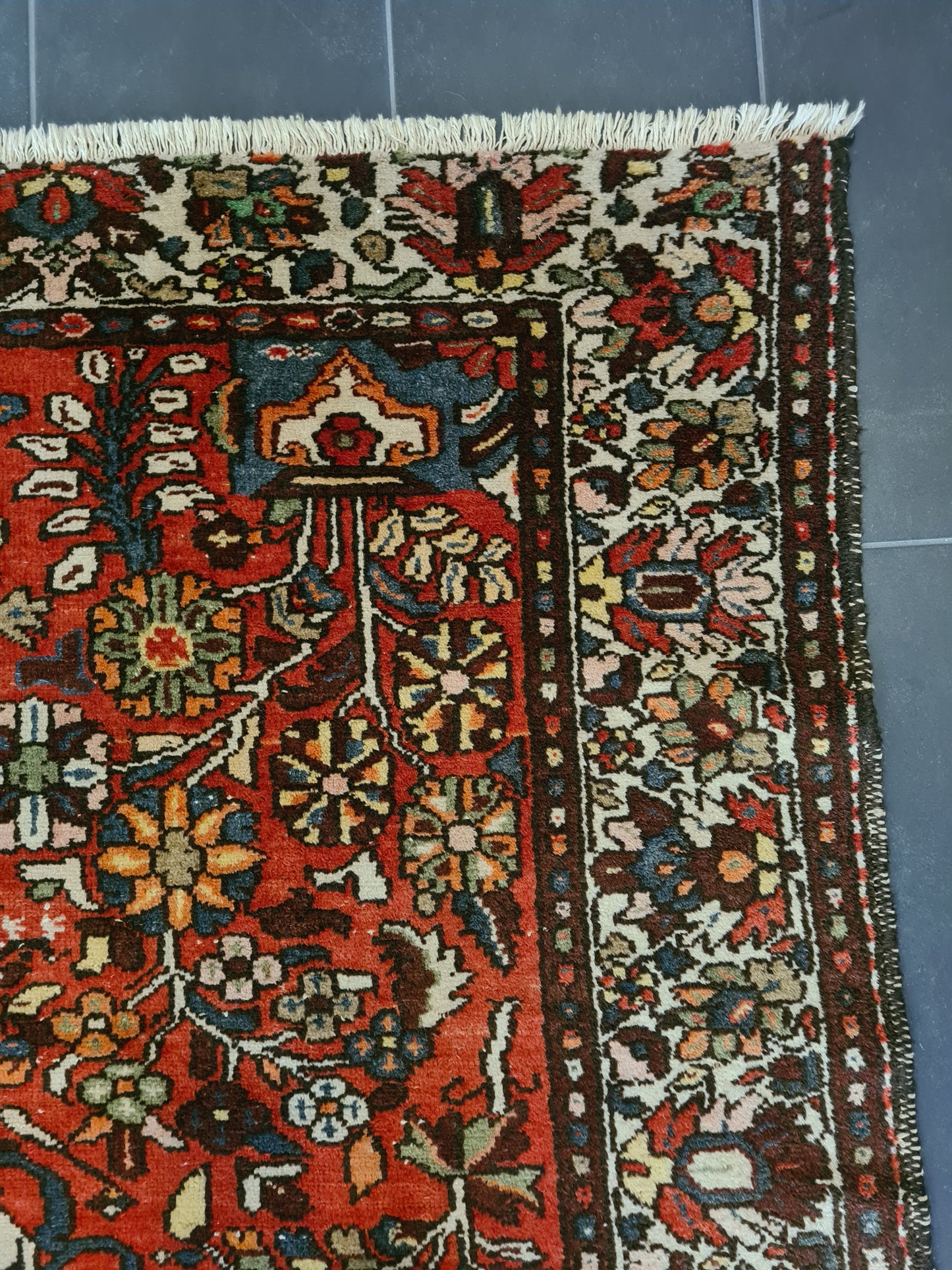 Antiker Feiner Perser Orientteppich Malaya Handgeknüpft und Zeitlos 310x163cm