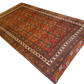 Antiker Feiner Turkman Jomut Perserteppich Handgeknüpftes Sammlerstück 232x126cm