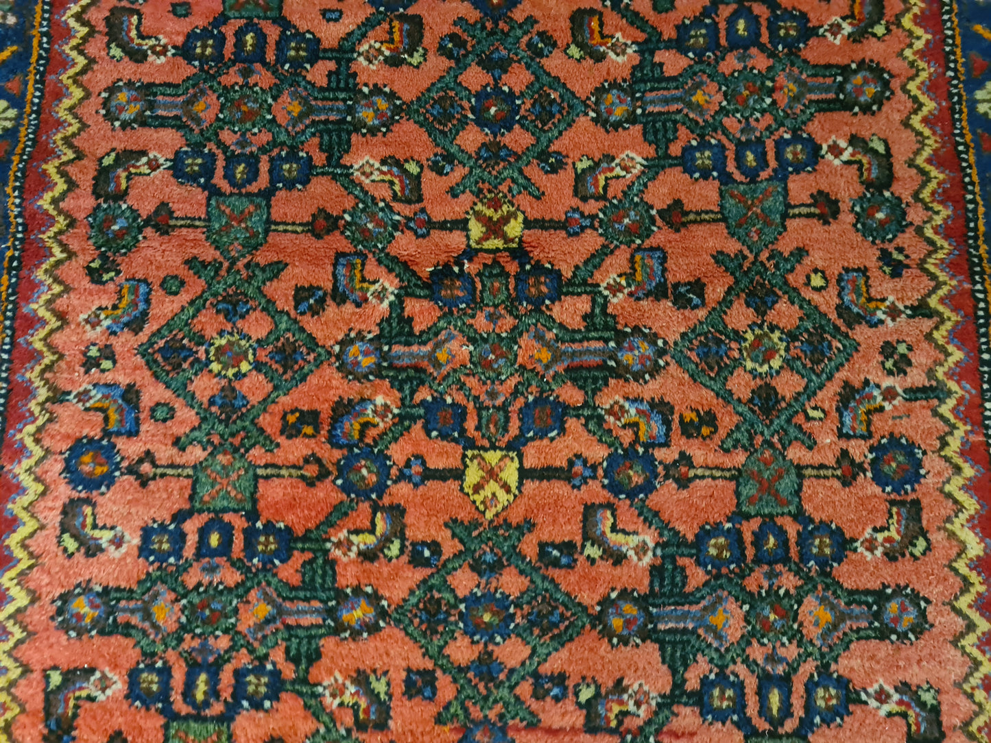 Antiker Feiner Perser Malaya Orientteppich Edles Sammlerstück 222x138cm