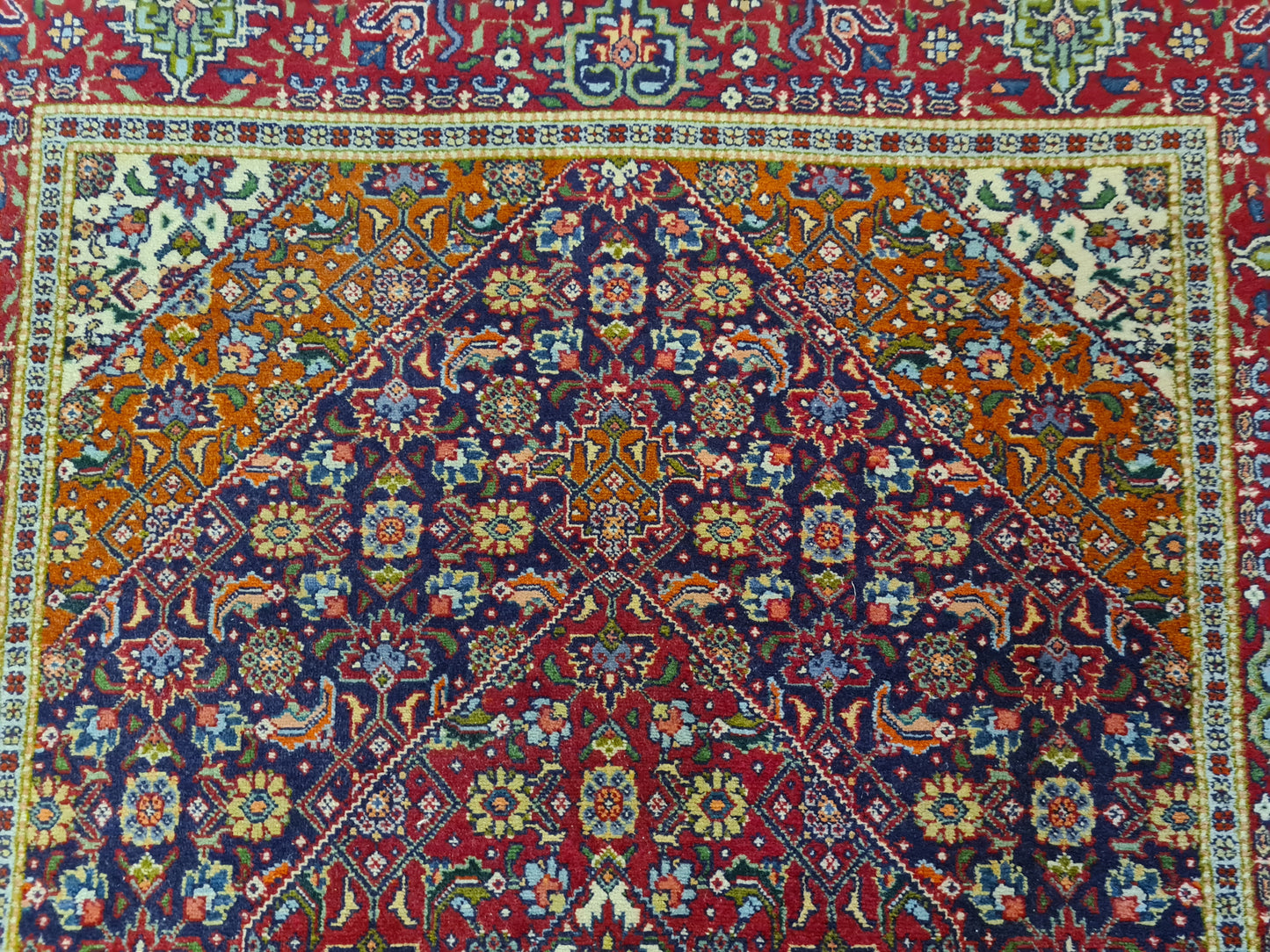 Handgeknüpfter Täbriz Orientteppich Kunst aus dem Orient 148x100cm