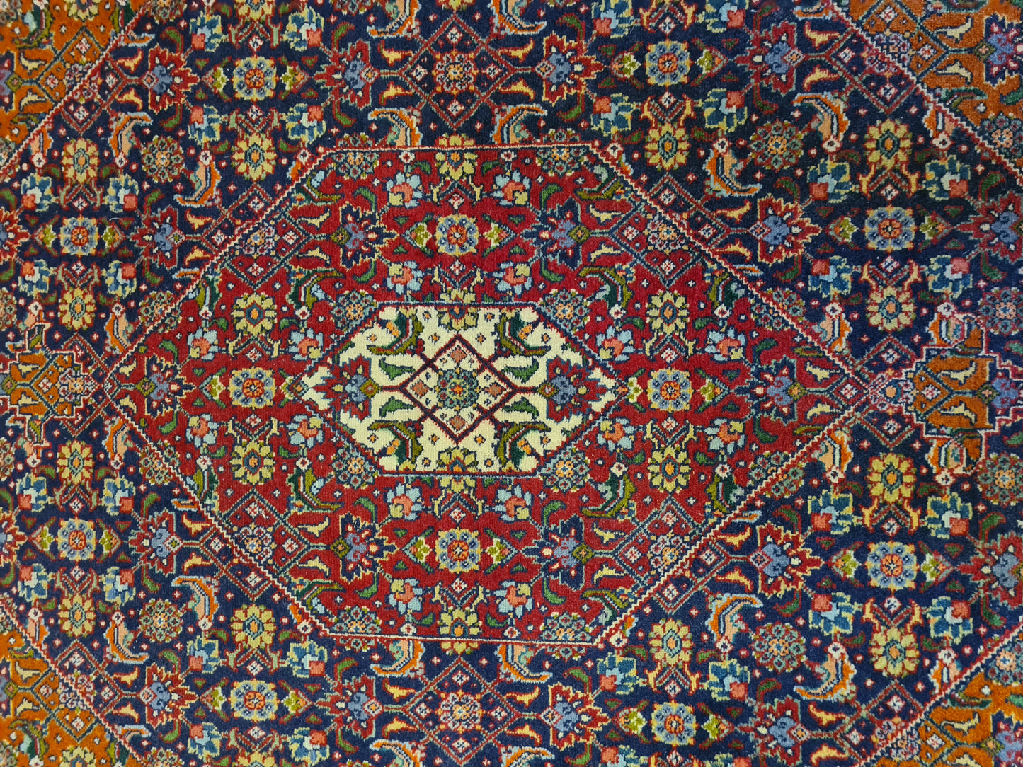 Handgeknüpfter Täbriz Orientteppich Kunst aus dem Orient 148x100cm