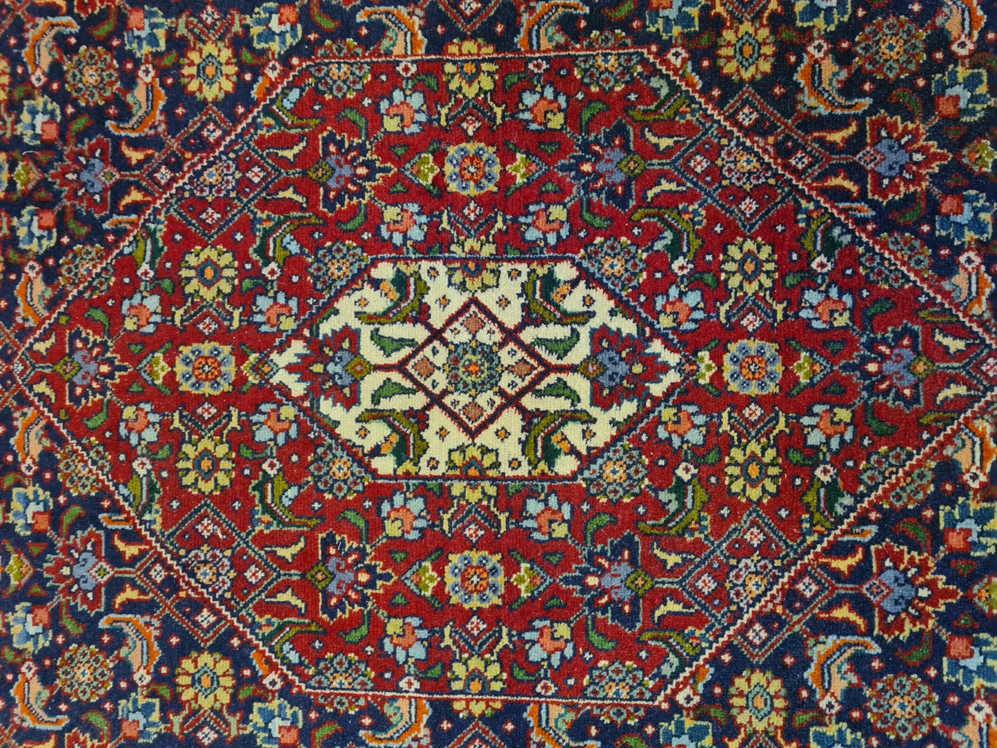 Handgeknüpfter Täbriz Orientteppich Kunst aus dem Orient 148x100cm