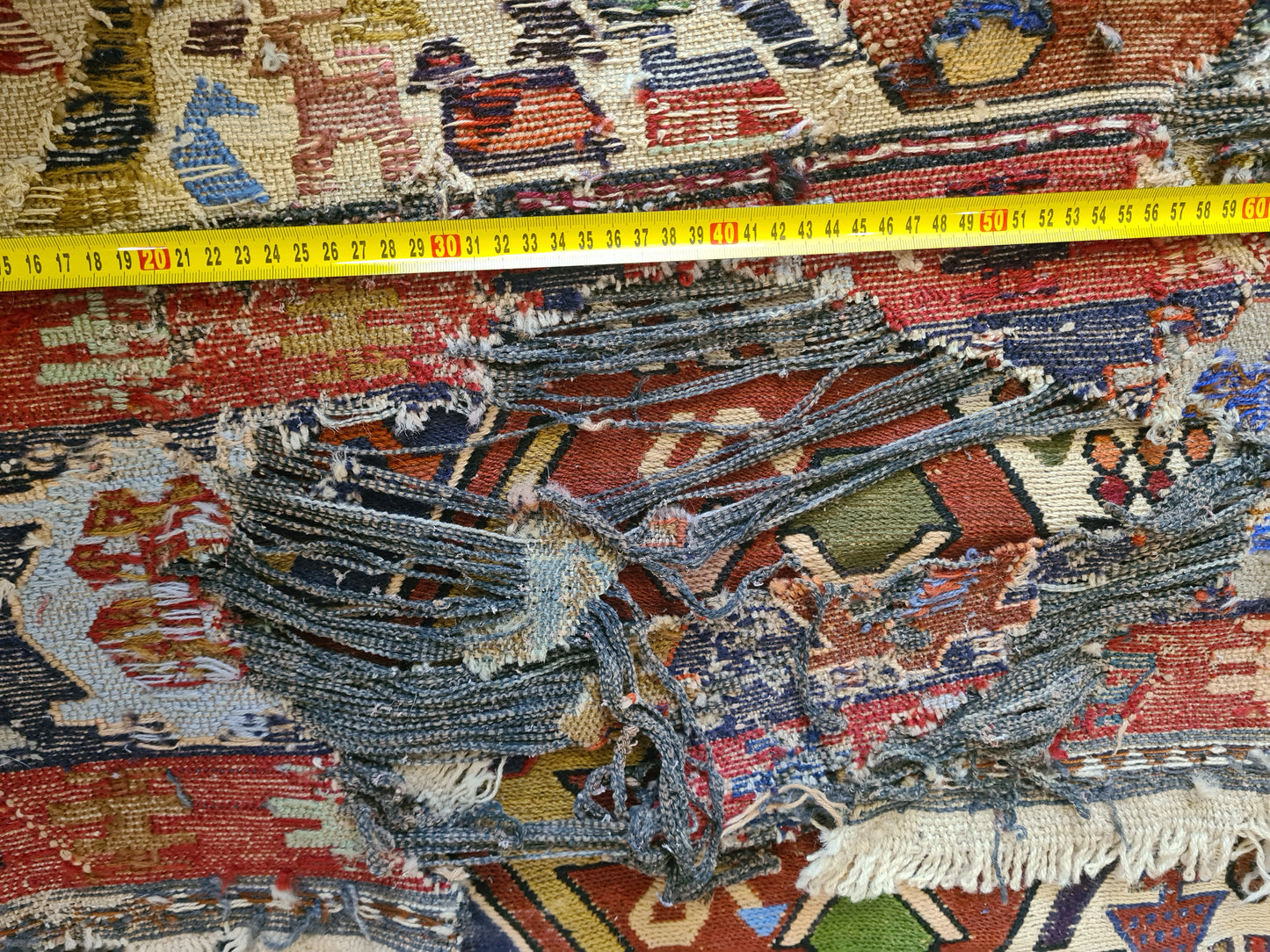 Handgeknüpfter Kasak Sumack Orientteppich Museumsstück 300x201cm