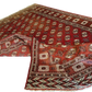 Wertvoller Antiker Königlicher Palastteppich Handgeknüpfter Orientteppich Turkman 390x295cm