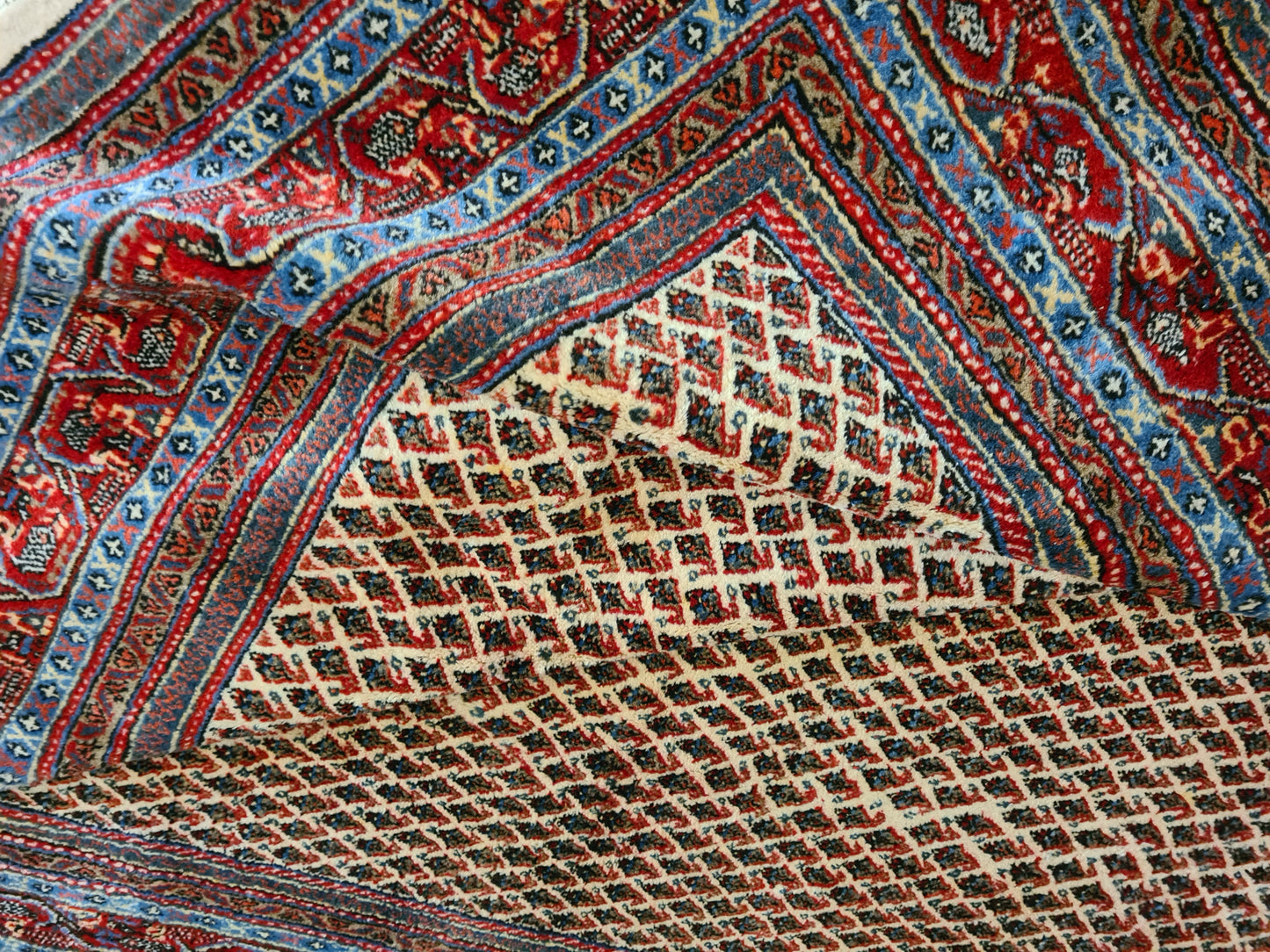 Königlicher Palastteppich - Handgeknüpfter Perser Sarough Mir Orientteppich 257x224cm