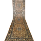 Feiner Königlicher Handgeknüpfter Kaschmir Seidenteppich Eleganz in Perfektion 300x80cm
