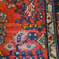 Antiker Feiner Perser Teppich Handgeknüpfter Sarough Hamedan Orientteppich 210x126cm