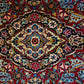 Antiker Handgeknüpfter Perser Keshan Orientteppich Meisterwerk der Feinstarbeit 220x133cm