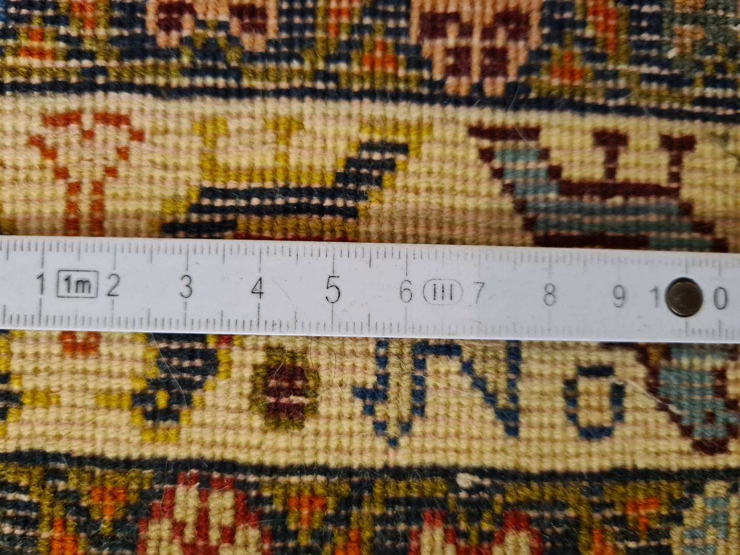 Antiker Handgeknüpfter Perserteppich aus Täbris Sammlerstück 160x112cm