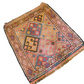 Antiker Feiner Sumack Kelim Orientteppich Sammlerstück 73x67cm