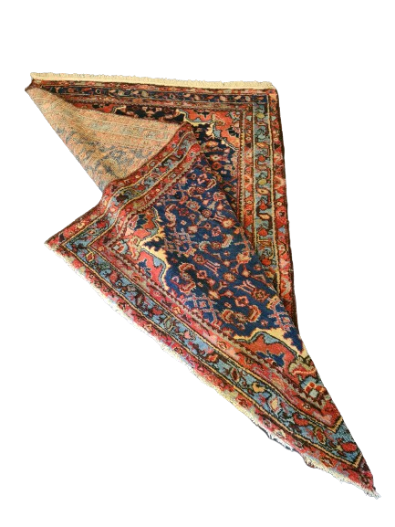Antiker Handgeknüpfter Malaya Orientteppich Sammlerstück aus Persien 203x137cm