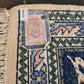 Seltener Handgeknüpfter Orientteppich aus Nordafrika Waldlandschaft Mustert 240x172cm