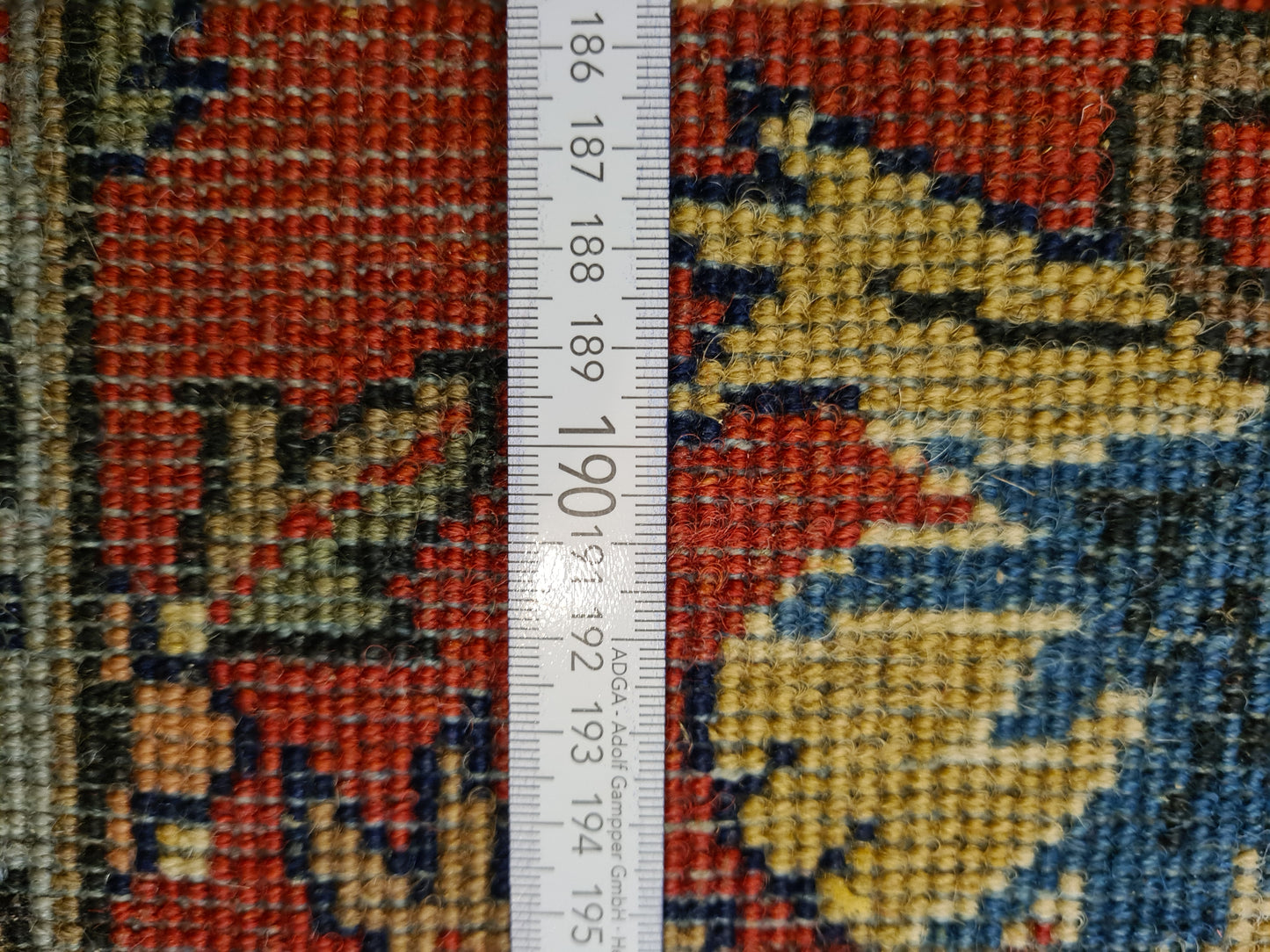 Königlicher Handgeknüpfter Sarough Orientteppich aus Indien 353x251cm