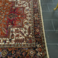 Antiker Königlicher Palastteppich - Handgeknüpfter Persischer Heris Orientteppich 317x210cm