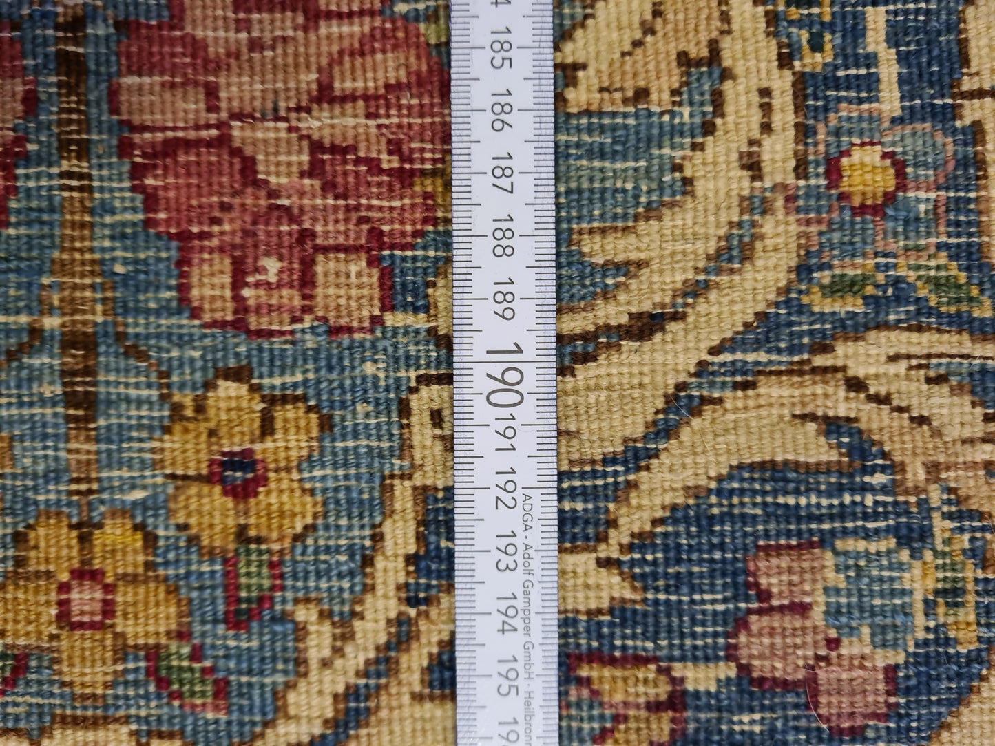 Königlicher Palast Teppich Handgeknüpfter Laver Kirman Perserteppich 438x305cm