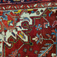 Antiker Feiner Perser Heris Orientteppich Ein Sammlerstück 200x151cm