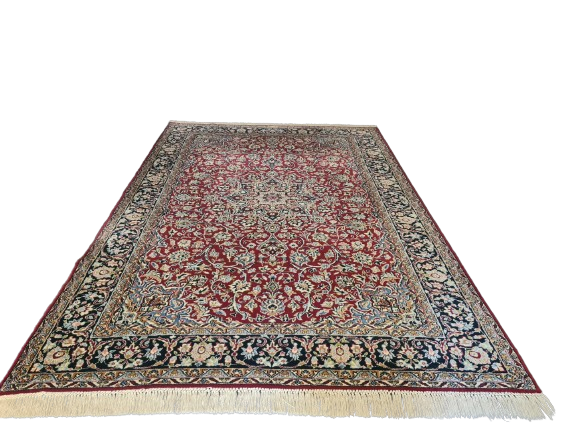 Prachtvoller Feiner Perser Kirman Orientteppich Handgeknüpft 269x179cm