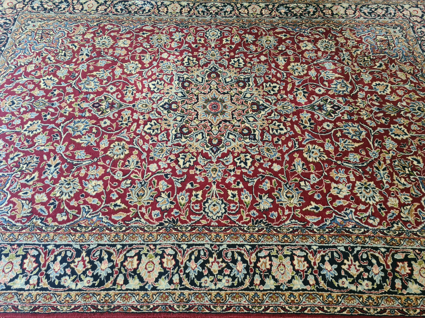 Prachtvoller Feiner Perser Kirman Orientteppich Handgeknüpft 269x179cm