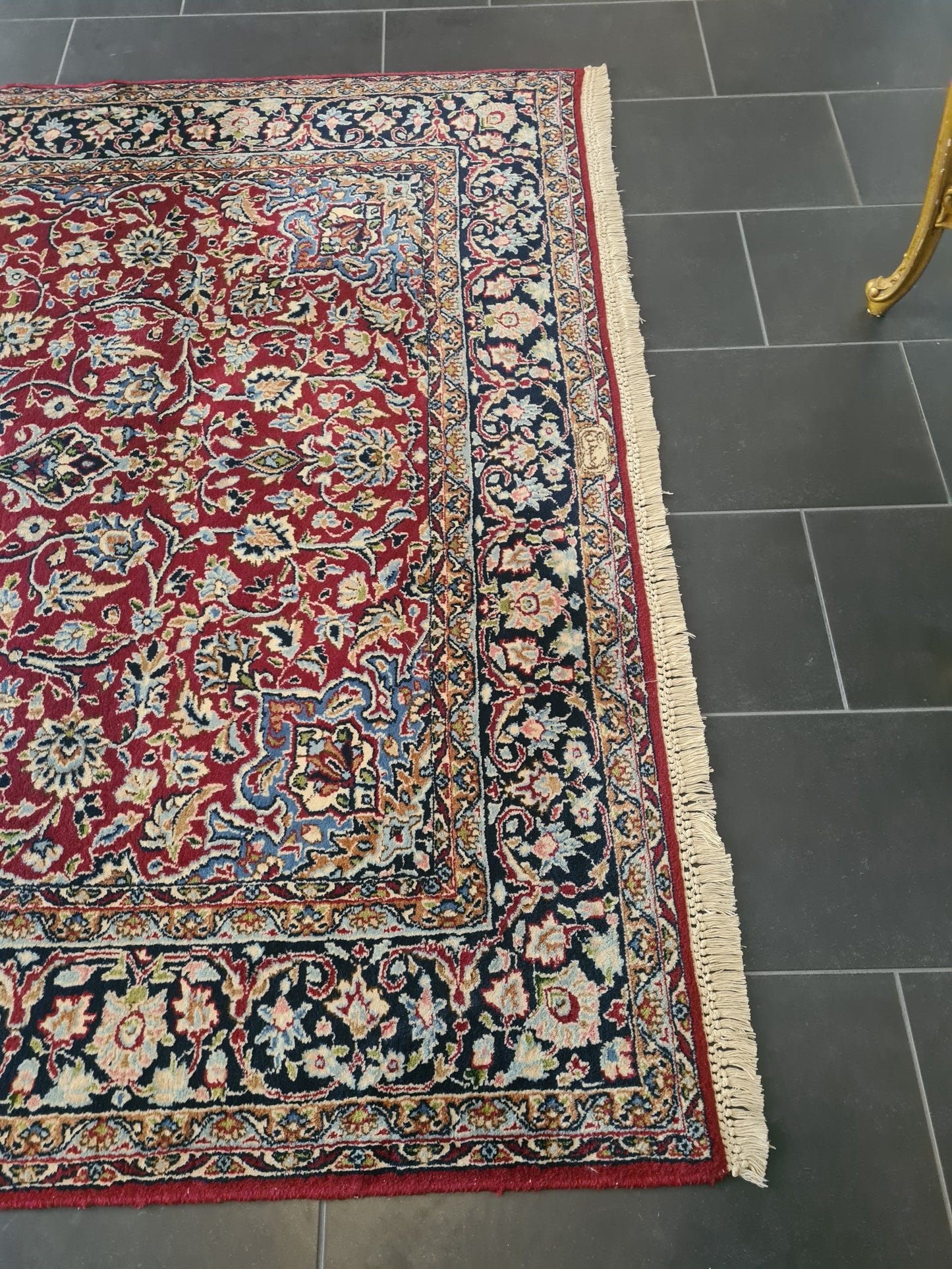 Prachtvoller Feiner Perser Kirman Orientteppich Handgeknüpft 269x179cm