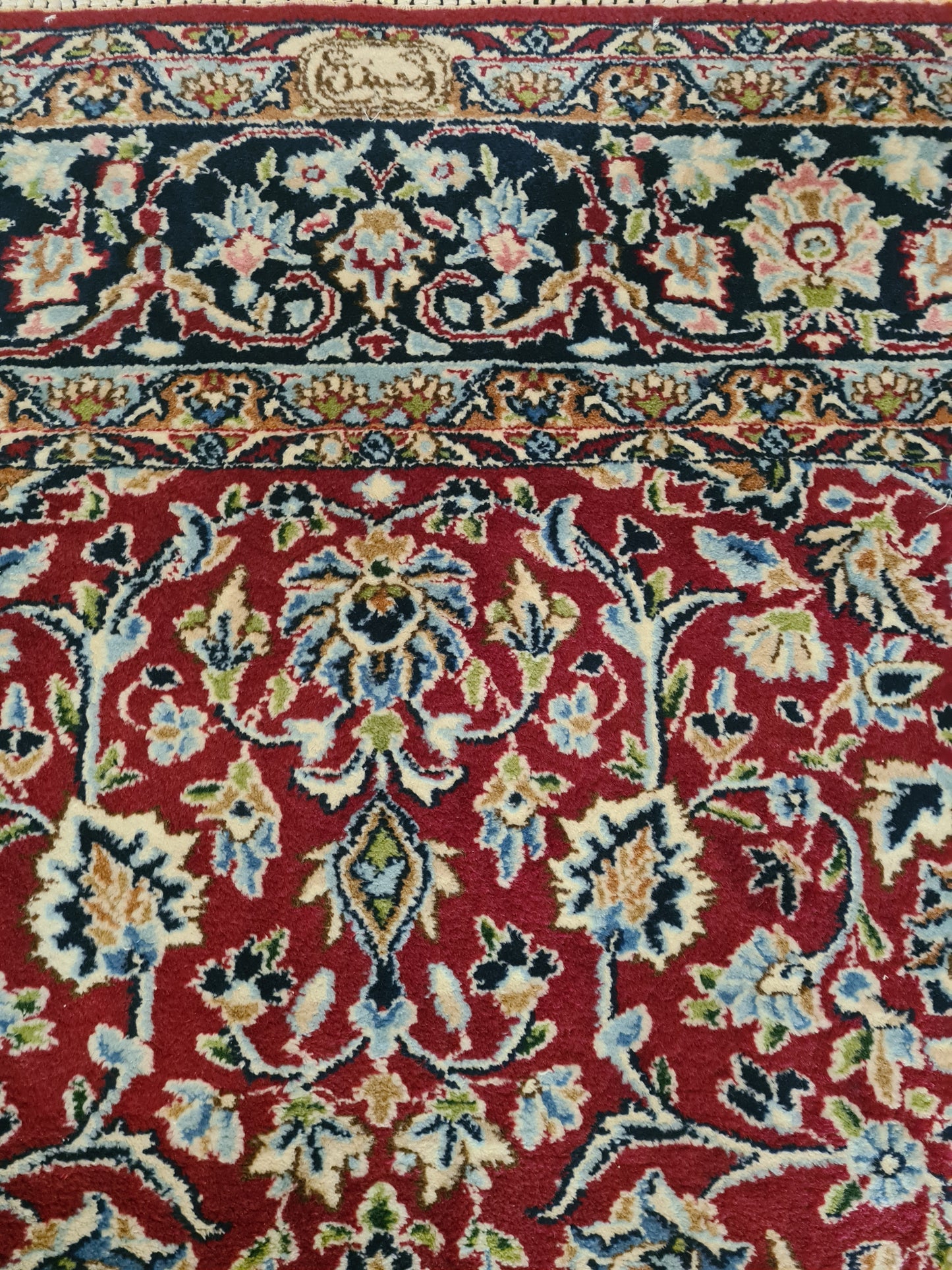 Prachtvoller Feiner Perser Kirman Orientteppich Handgeknüpft 269x179cm