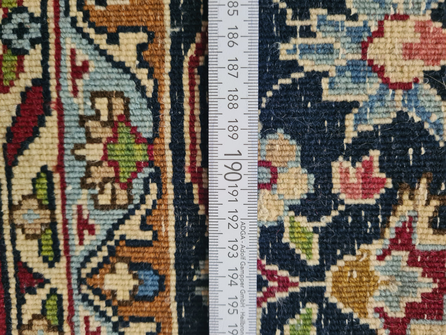 Prachtvoller Feiner Perser Kirman Orientteppich Handgeknüpft 269x179cm