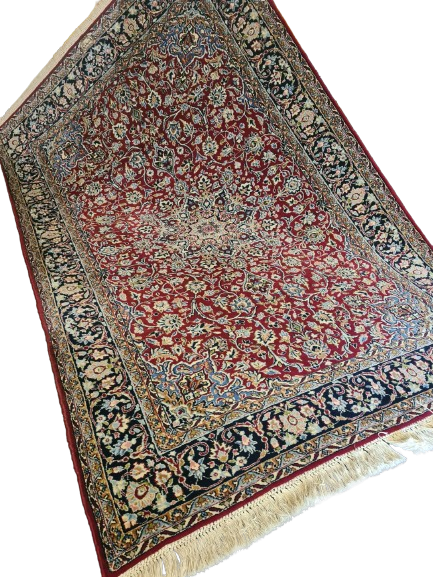 Prachtvoller Feiner Perser Kirman Orientteppich Handgeknüpft 269x179cm