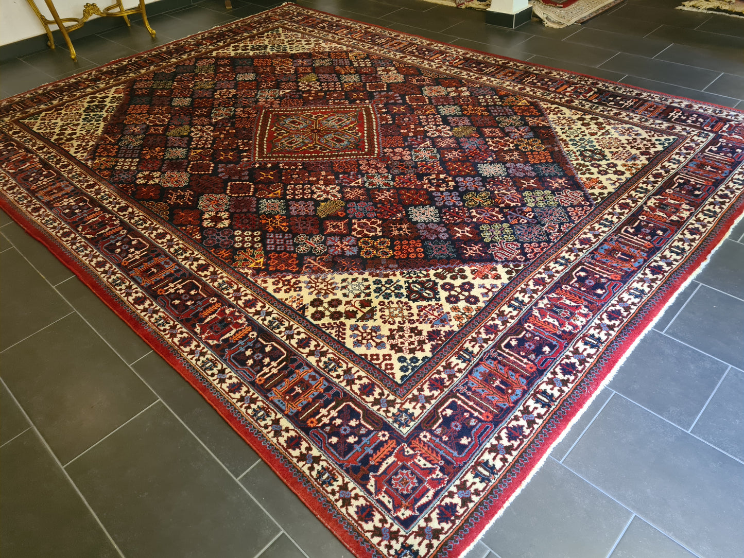 Perser Keshan Teppich Orientteppich 390x280cm