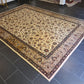 Perser Isfahan Teppich Handgeknüpfter Seidenteppich 351x242cm