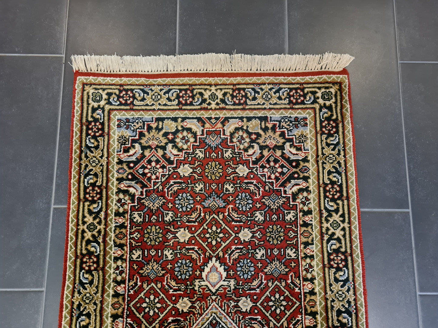 Feiner Handgeknüpfter Perser Teppich Bidjar Orientteppich 150x73cm