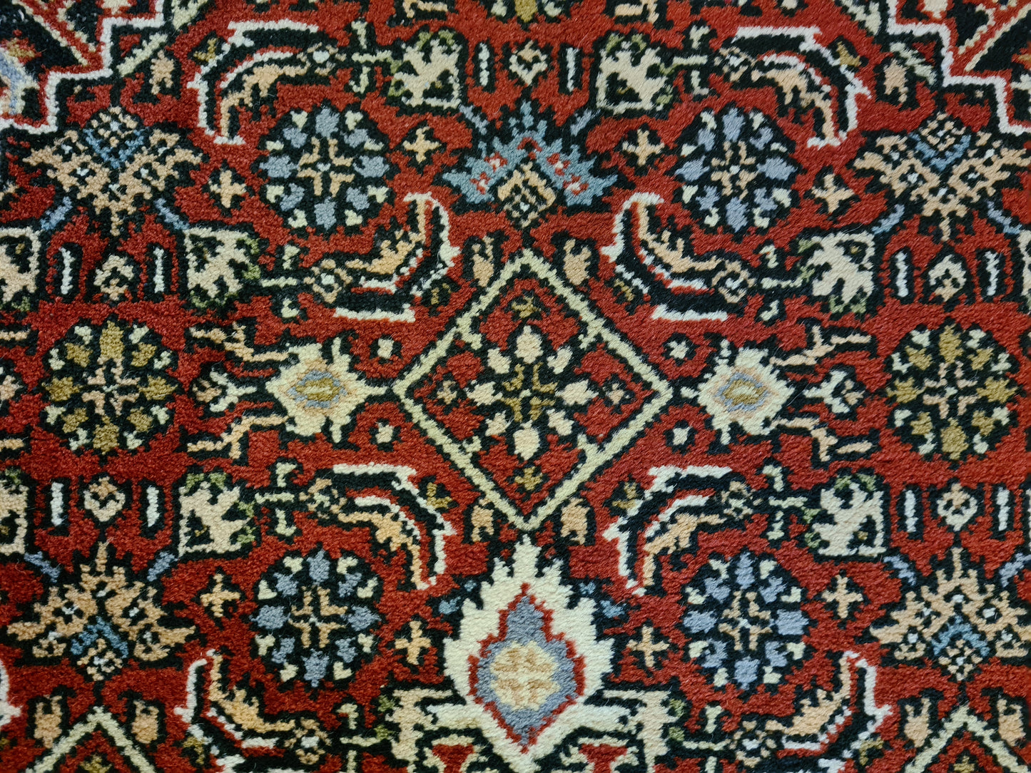 Feiner Handgeknüpfter Perser Teppich Bidjar Orientteppich 150x73cm