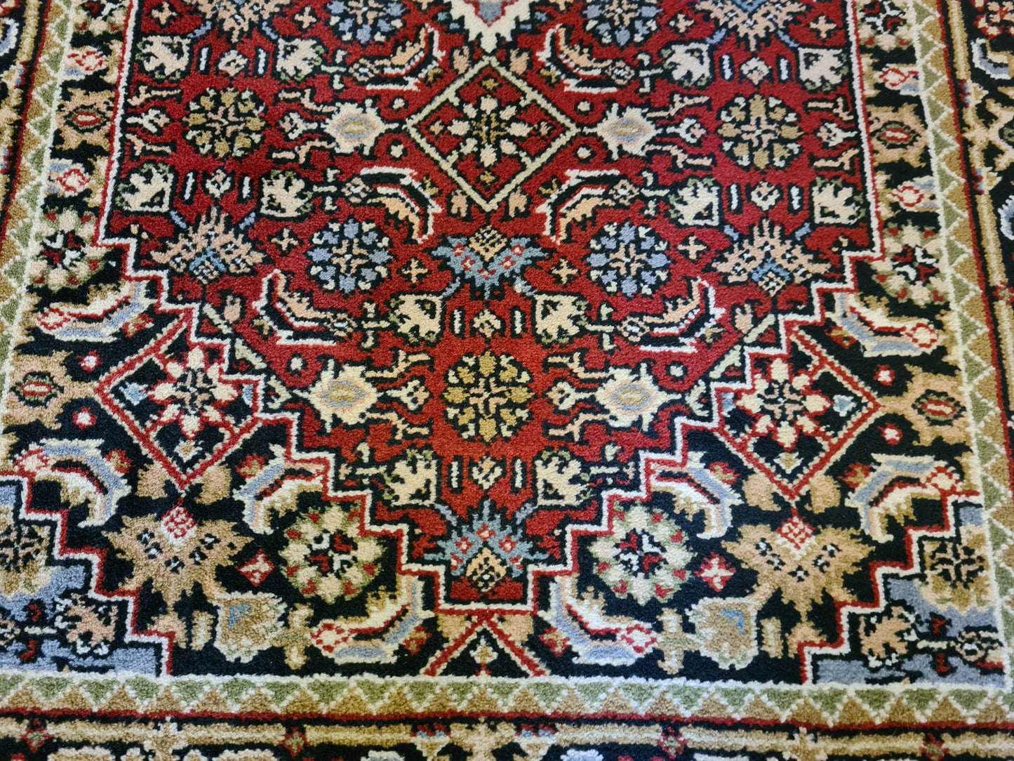 Feiner Handgeknüpfter Perser Teppich Bidjar Orientteppich 150x73cm