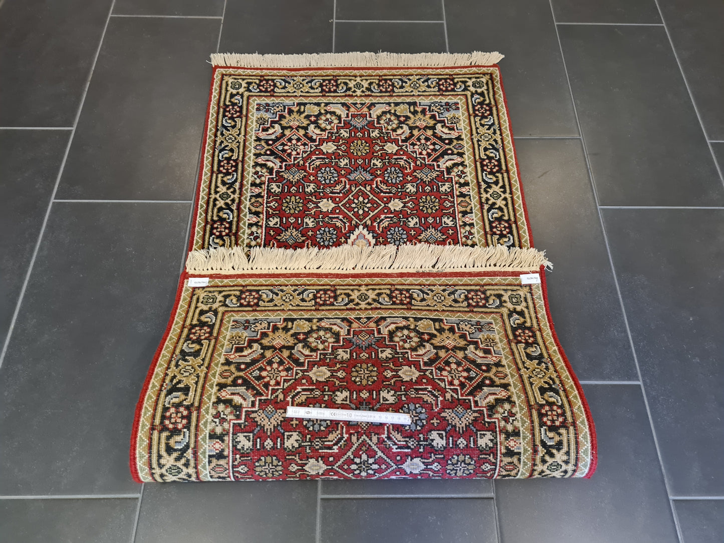 Feiner Handgeknüpfter Perser Teppich Bidjar Orientteppich 150x73cm