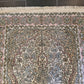 Feiner Handgeknüpfter Perser Teppich Seiden Orientteppich Kashmir 154x92cm