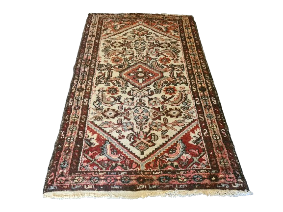 Antiker Handgeknüpfter Perser Teppich Malaya Orientteppich 121x71cm