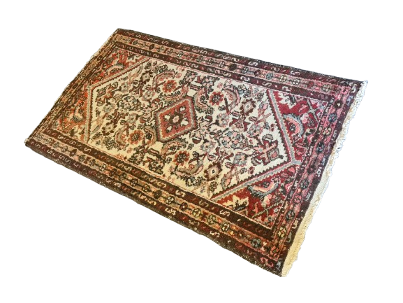 Antiker Handgeknüpfter Perser Teppich Malaya Orientteppich 121x71cm