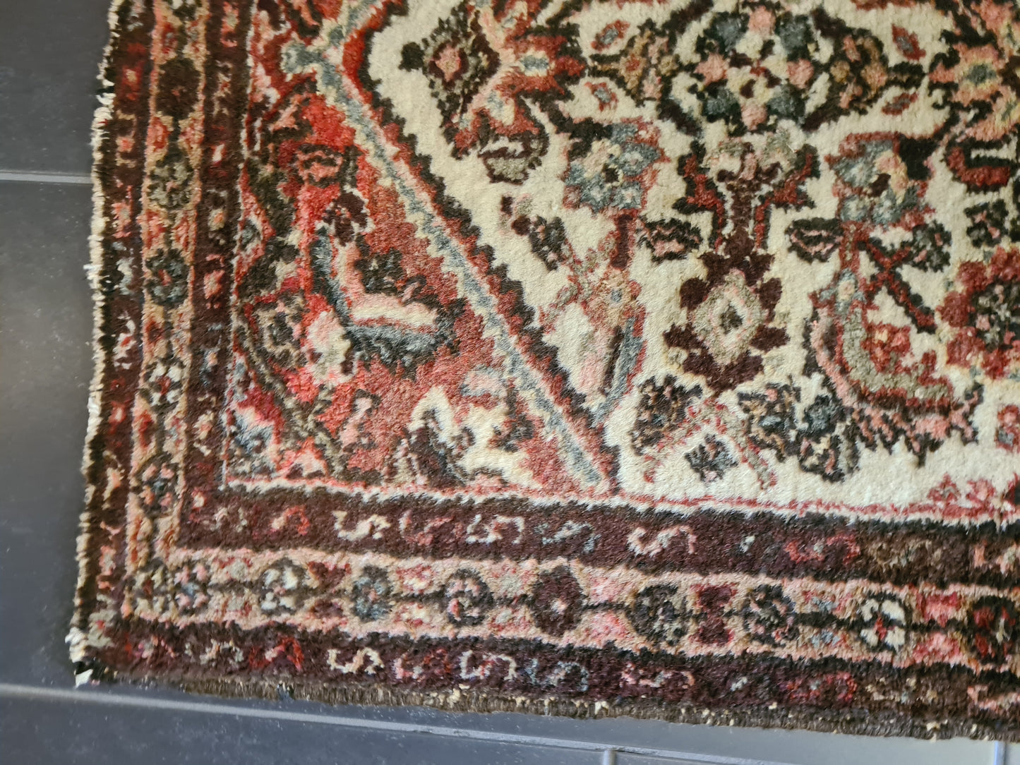 Antiker Handgeknüpfter Perser Teppich Malaya Orientteppich 121x71cm