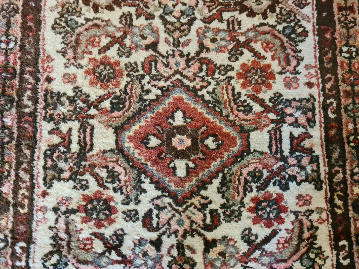 Antiker Handgeknüpfter Perser Teppich Malaya Orientteppich 121x71cm