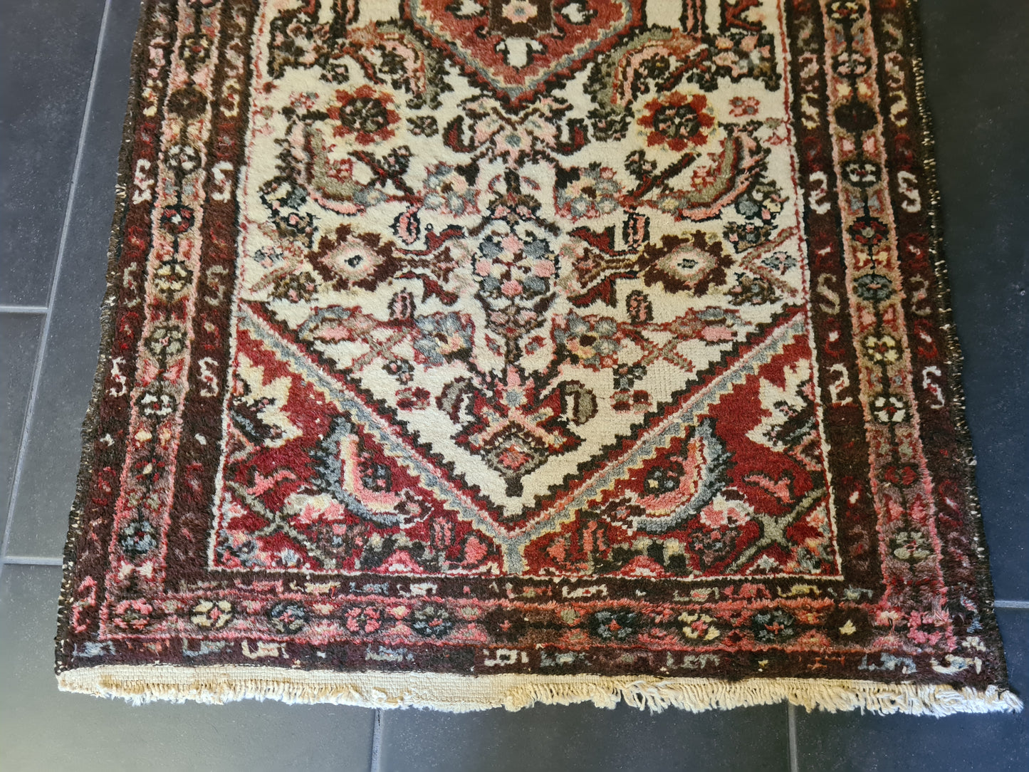 Antiker Handgeknüpfter Perser Teppich Malaya Orientteppich 121x71cm