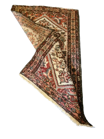 Antiker Handgeknüpfter Perser Teppich Malaya Orientteppich 121x71cm