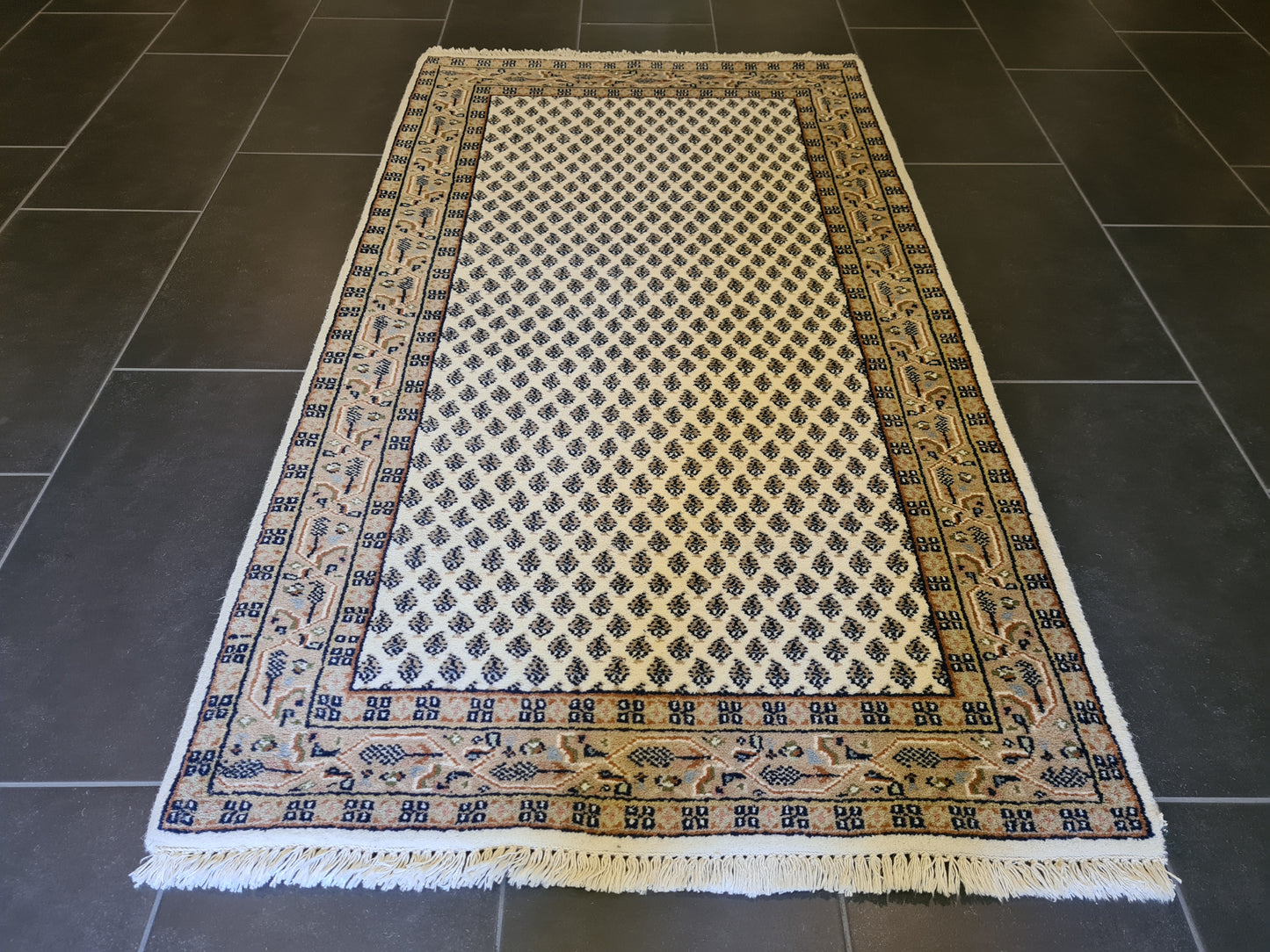 Feiner handgeknüpfter Perser-Teppich Orientteppich Sarough 167x95cm