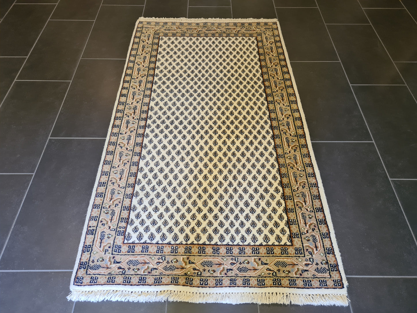 Feiner handgeknüpfter Perser-Teppich Orientteppich Sarough 167x95cm