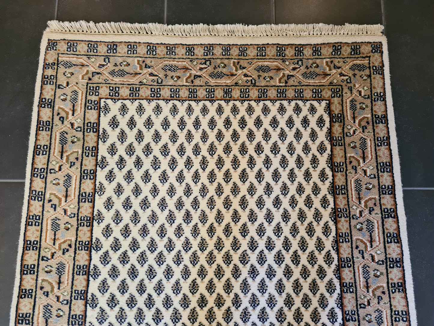 Feiner handgeknüpfter Perser-Teppich Orientteppich Sarough 167x95cm