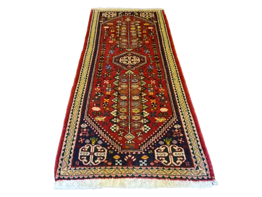 Feiner Handgeknüpfter Perser Teppich Bidjar Orientteppich Senneh 146x66cm