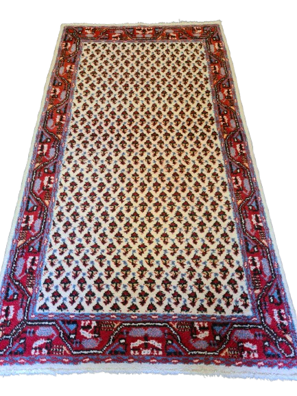 Feiner Handgeknüpfter Perserteppich Sarough Orientteppich 118x67cm Hochwertige Wolle