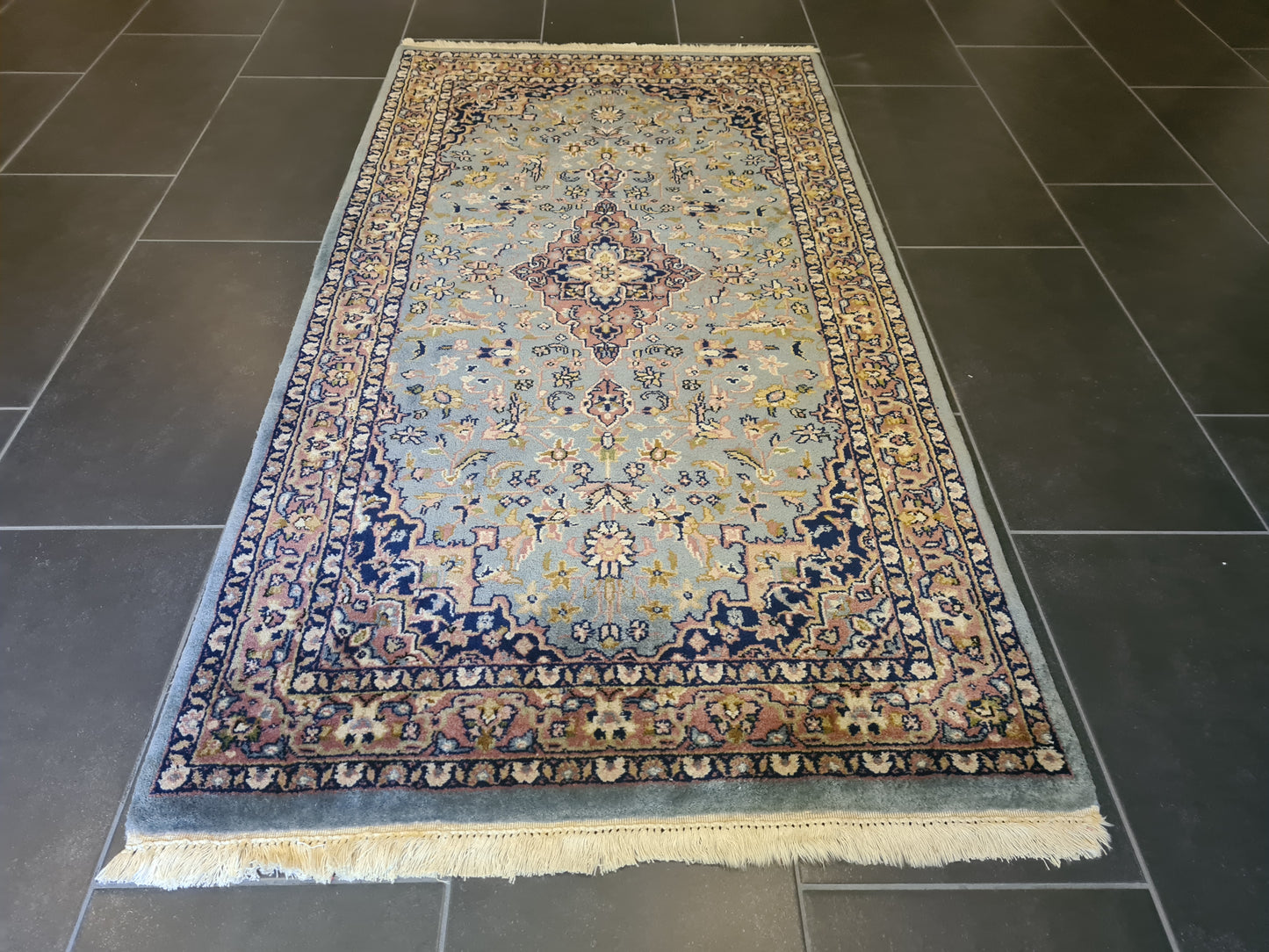 Feiner Handgeknüpfter Perser Teppich Sarough Orientteppich 170x90cm