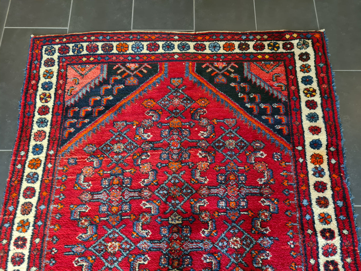 Antiker Handgeknüpfter Perser Teppich Malaya Orientteppich 199x135cm