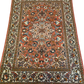 Antiker Feiner Handgeknüpfter Perser Teppich Isfahan Najafabad 208x146cm